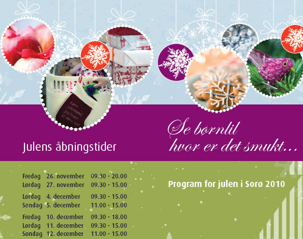 Program for jul i Sorø 2010