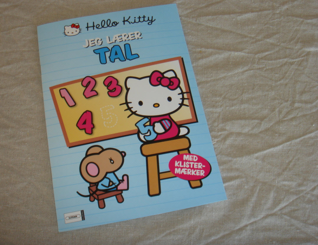 Lær at tælle med Hello Kitty