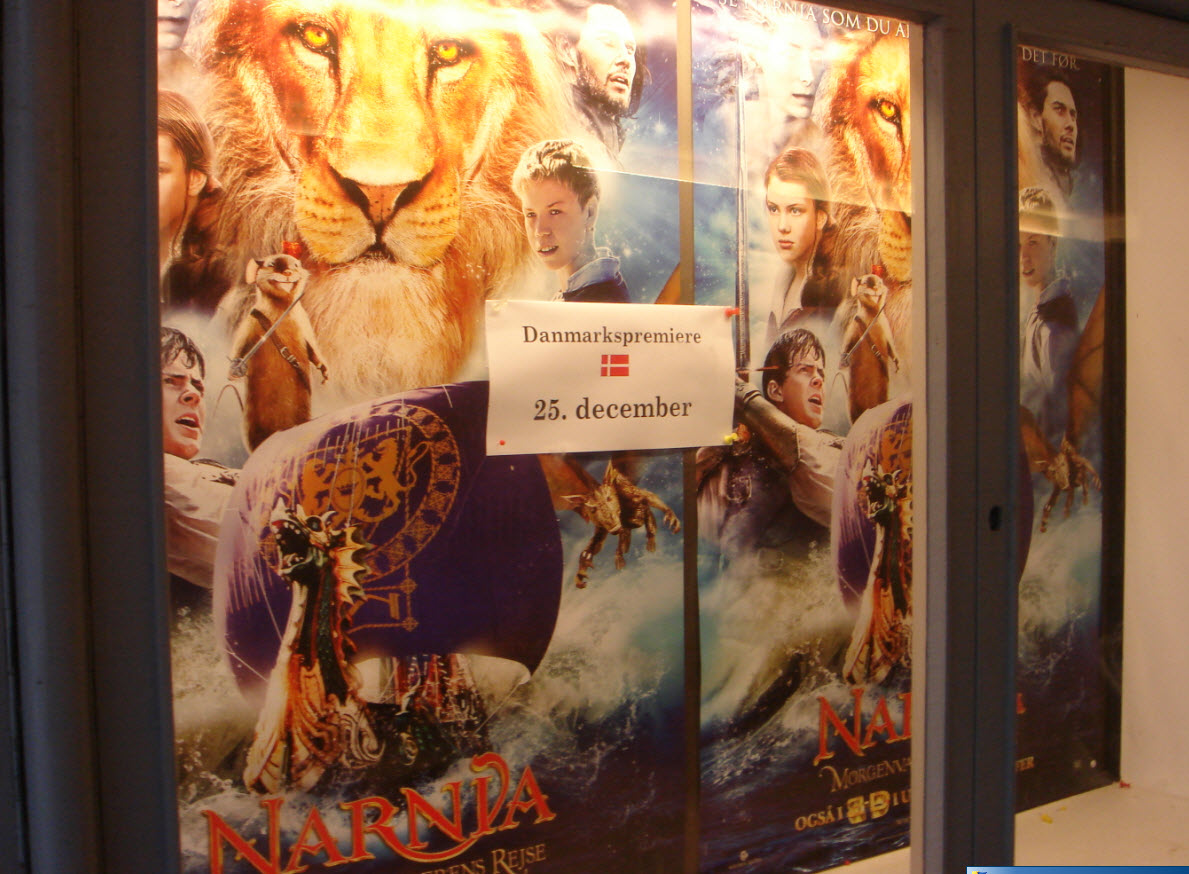 Den nye Narnia-film i Victoria Teatret