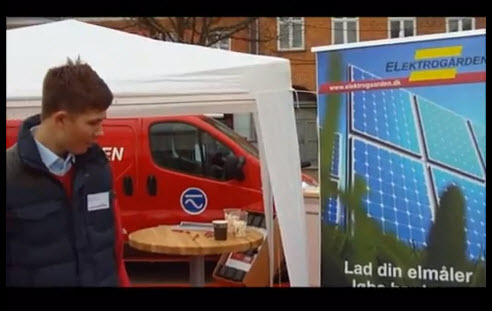 Elektrogaarden deltog på energimessen 2012