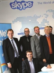 Erhvervsdelegationen fra Sorø besøger Skype i Estland. Esterne er verdensmestre i it-sikkerhed, og det er ingen tilfældighed at Natos hovedkvarter for it-sikkerhed ligger i Estland. Foto: Ashley Brereton 