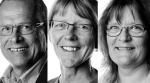 Poul Hangler, Linda Nielsen og Mai Voigt var blandt Socialistisk Folkepartis kandidater i Sorø