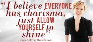 Solveig Malvik - the Charisma Coach