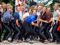 Prøv parkour, dans og spring