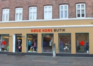 Røde Kors' butik i Sorø