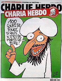 En af Charlie Hebdos forsider
