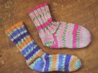 Hjemmelavede sokkedukker