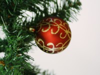 Juletræet med sin pynt