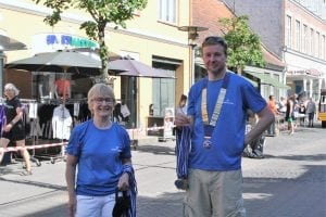 Margit Nielsen og Johannes Lumholt, Rotary