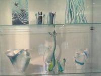 Et lille udsnit af galleriets nye glasværker. Pressefoto