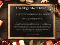 1. søndag i advent tilbud