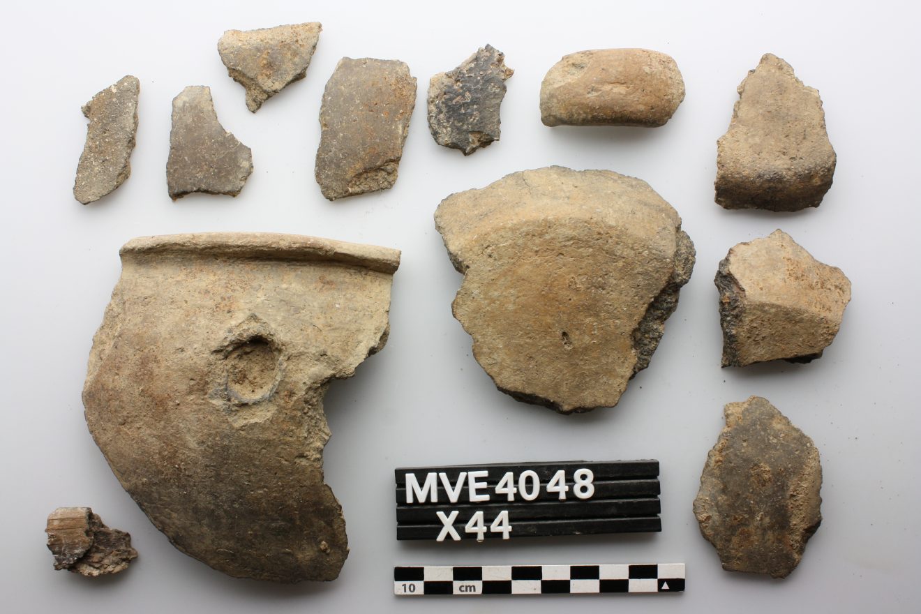 De arkæologiske udgravninger i Pilegårdstrekanten