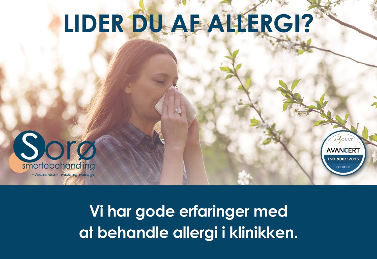 Er du en af dem, der lider af allergi?