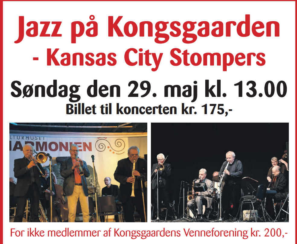 Jazzkoncert på Kongsgaarden