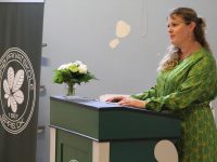 Skoleleder Nanna Kofoed Øhrgaard glæder sig til at holde dimission med Sorø Privatskoles tre afgangsklasser onsdag den 22. juni. Foto: Sorø Privatskole