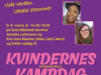Kvindernes Kampdag på Sorø Bibliotek