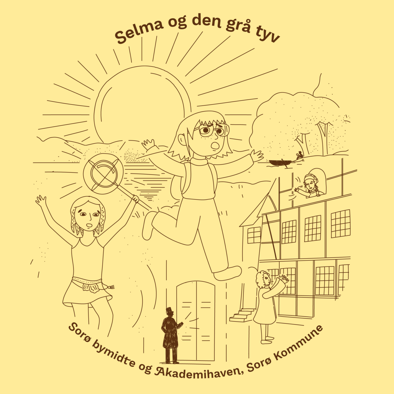 Selma og den grå tyv - et nyt Natureventyr for børn