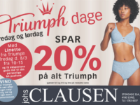 Triumph-dage – spar 20%