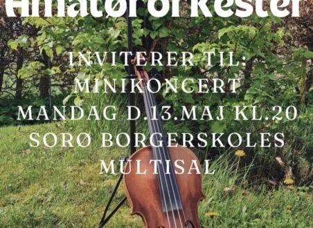 Sorø Amatørorkester inviterer til mini-koncert