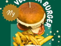 Vegansk burger – en ny favorit på menuen!